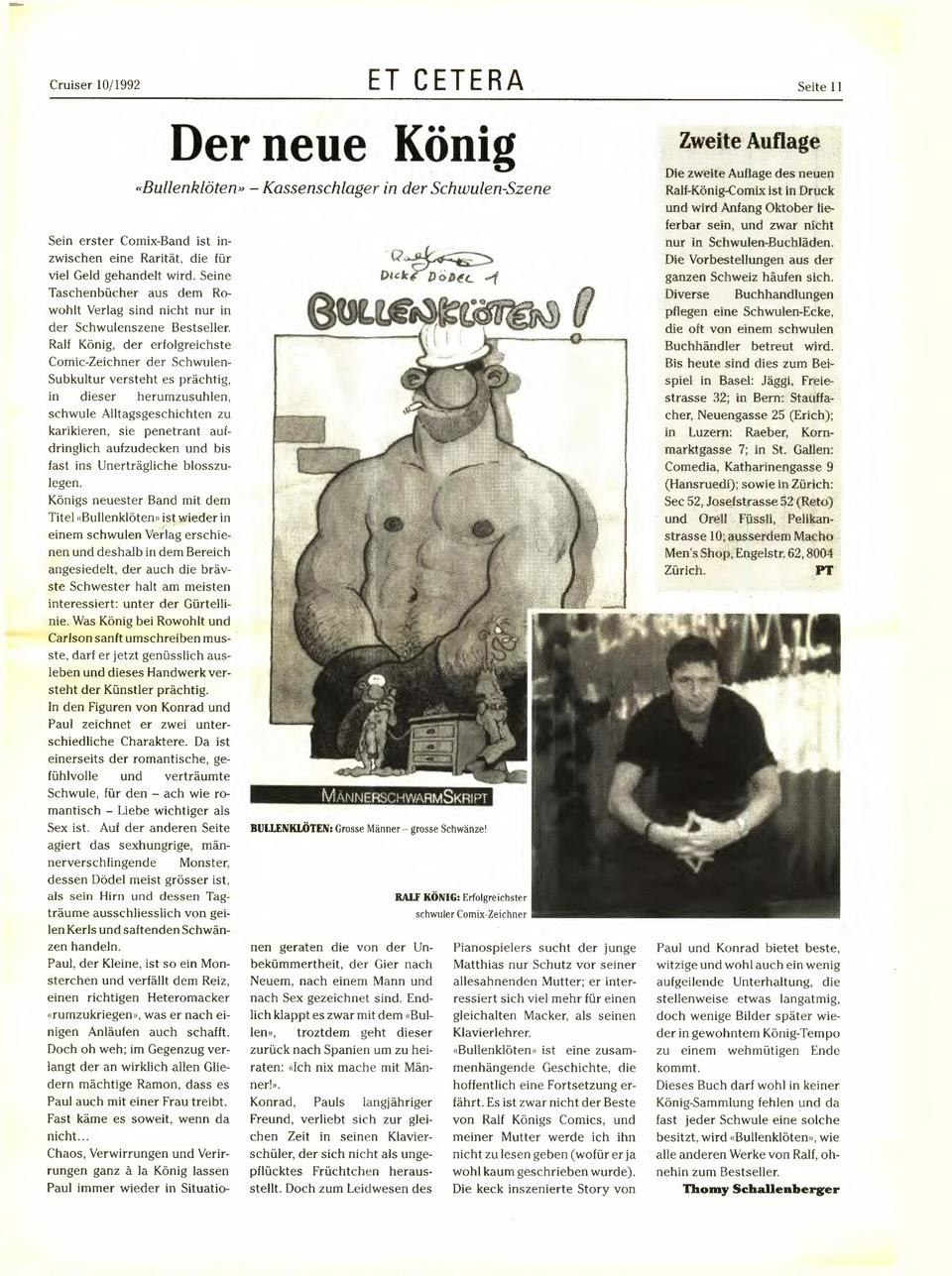 10 Cruiser 1992 Oktober